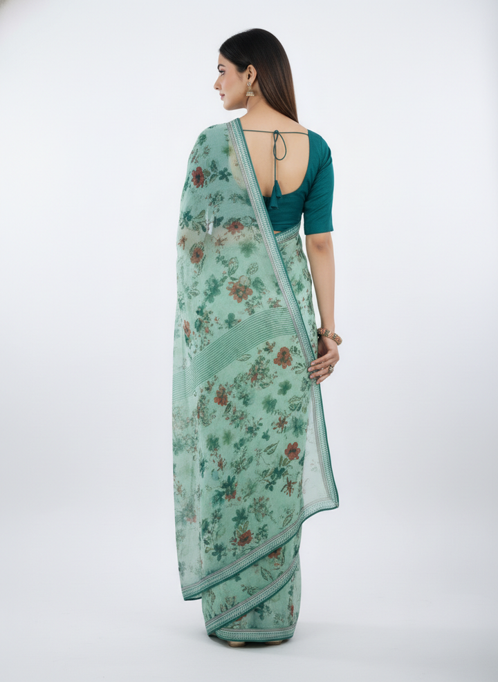 Serene Silhouettes Saree