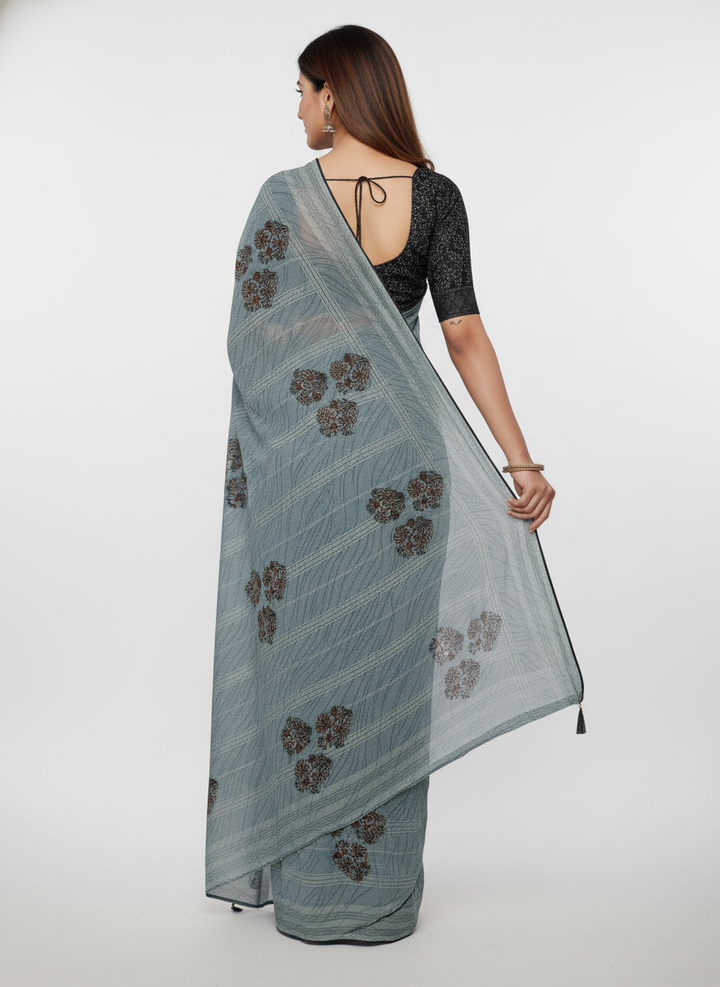 KALAM KARI PRINTED SAREE