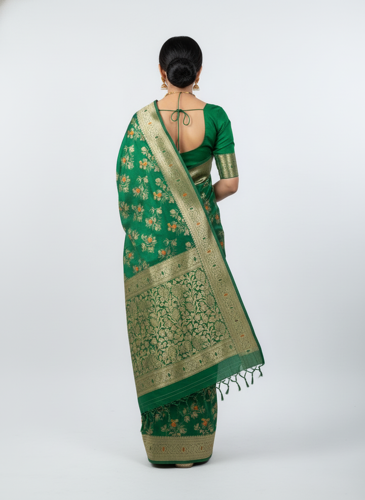 Kundan Saree