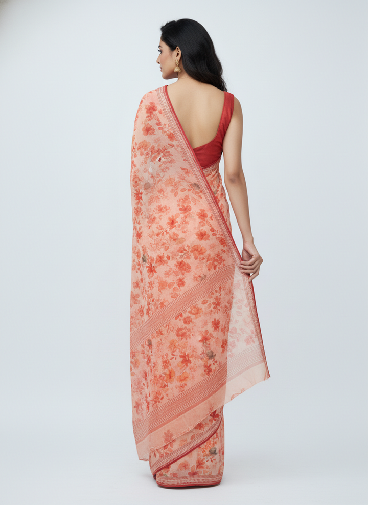 Serene Silhouettes Saree
