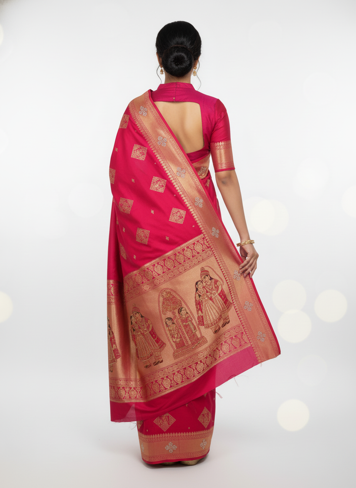 SOFT SILK DESIGNER SAREE