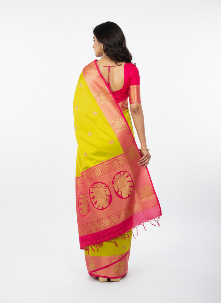 Ganga Pallu Silk