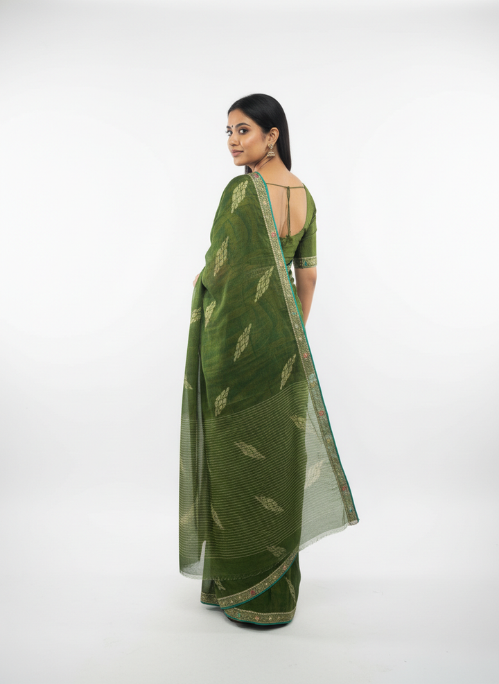 Peony Pop Saree