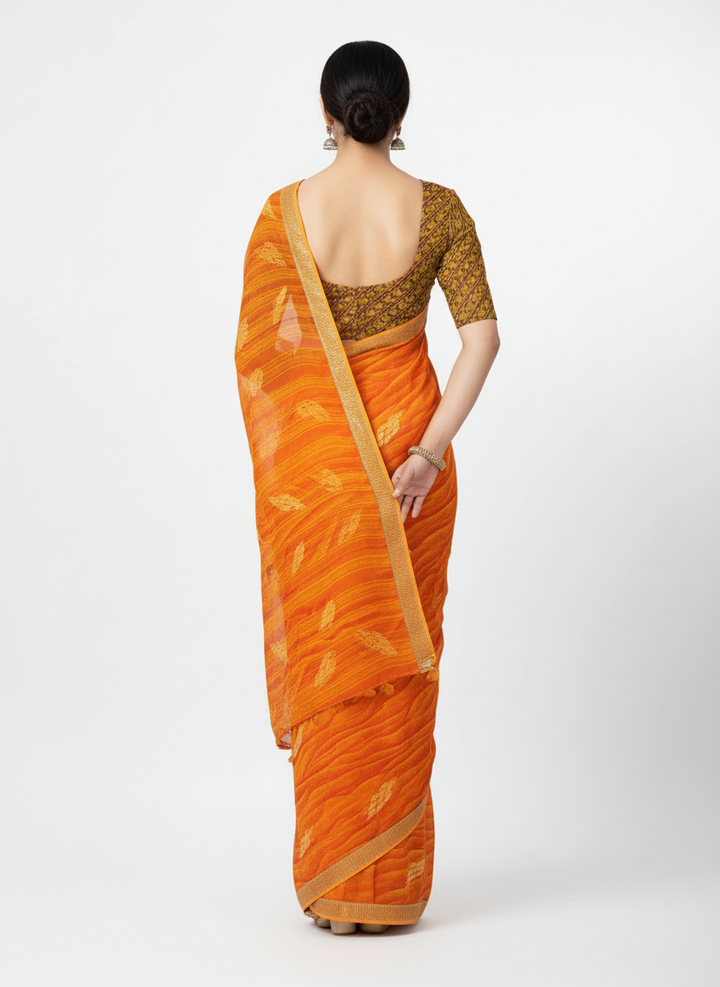 Peony Pop Saree