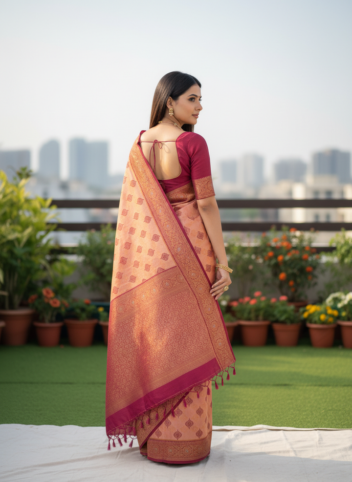 GANAPATI SWAROVSKI SOUTH INDIAN SAREE