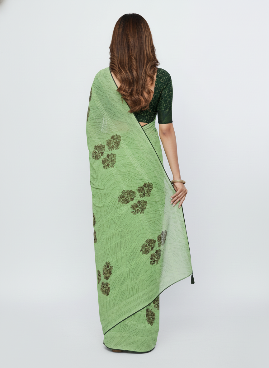 KALAM KARI PRINTED SAREE