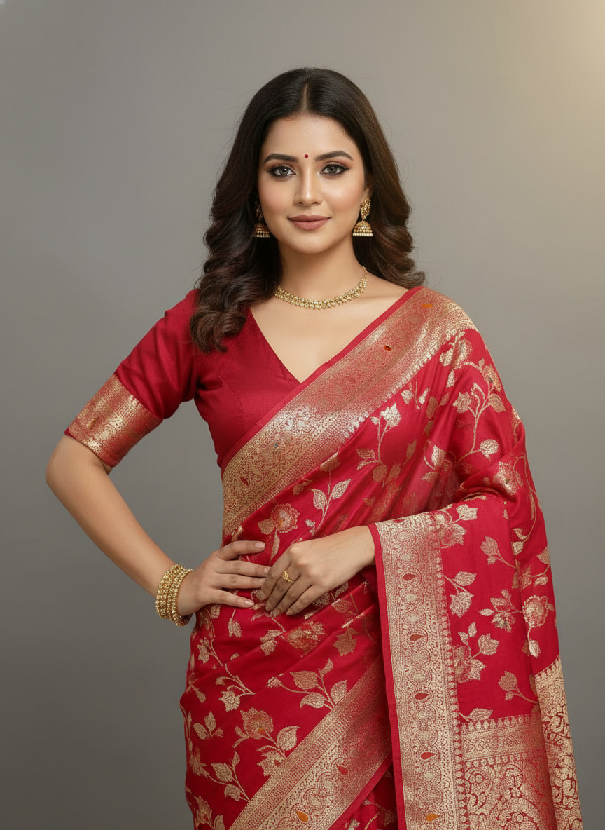 Kundan Saree