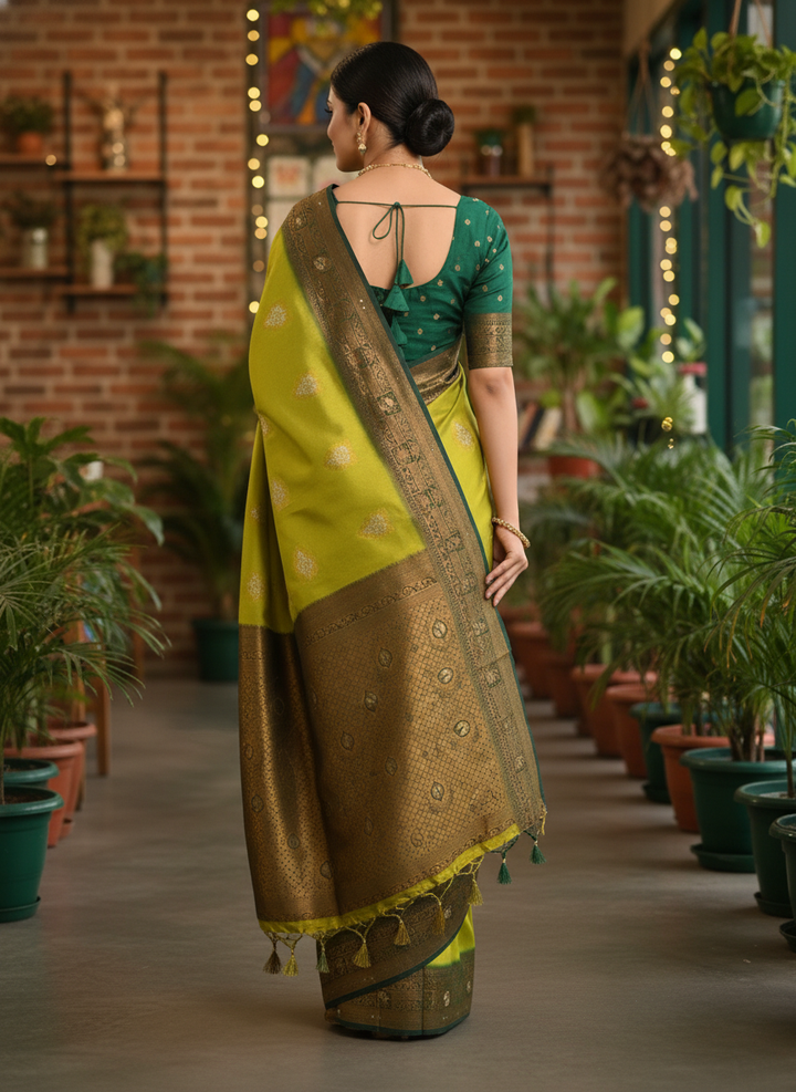 GANAGA SWAROVSKI WORK SAREE