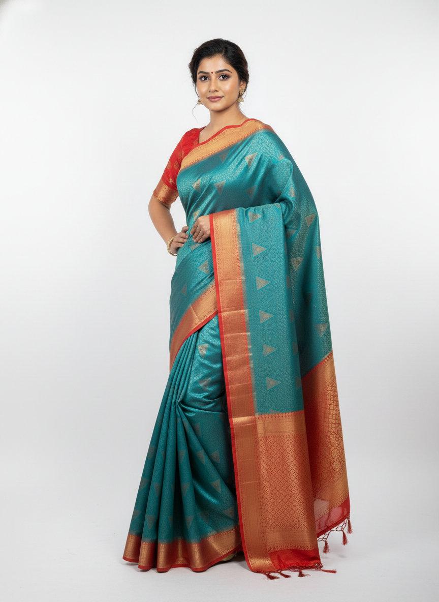 REKHA SWAROVSKI WORK SAREE