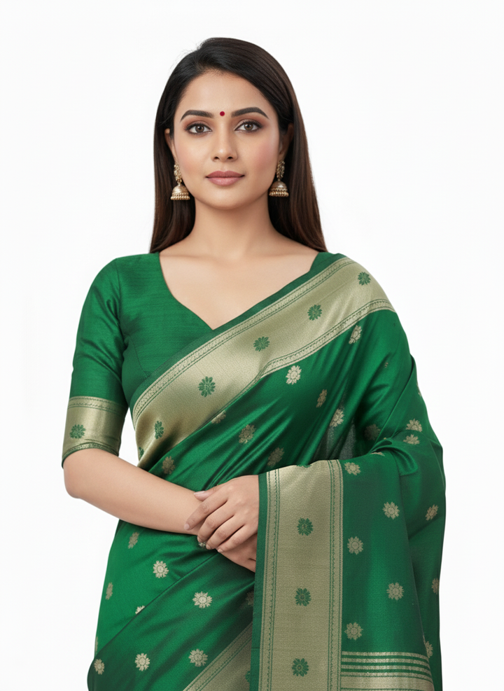 Rajhani Silk Lotus Saree
