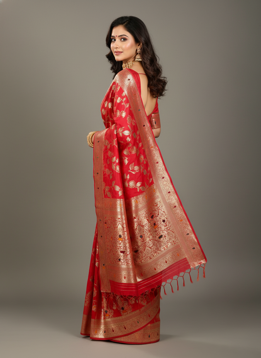 Kundan Saree