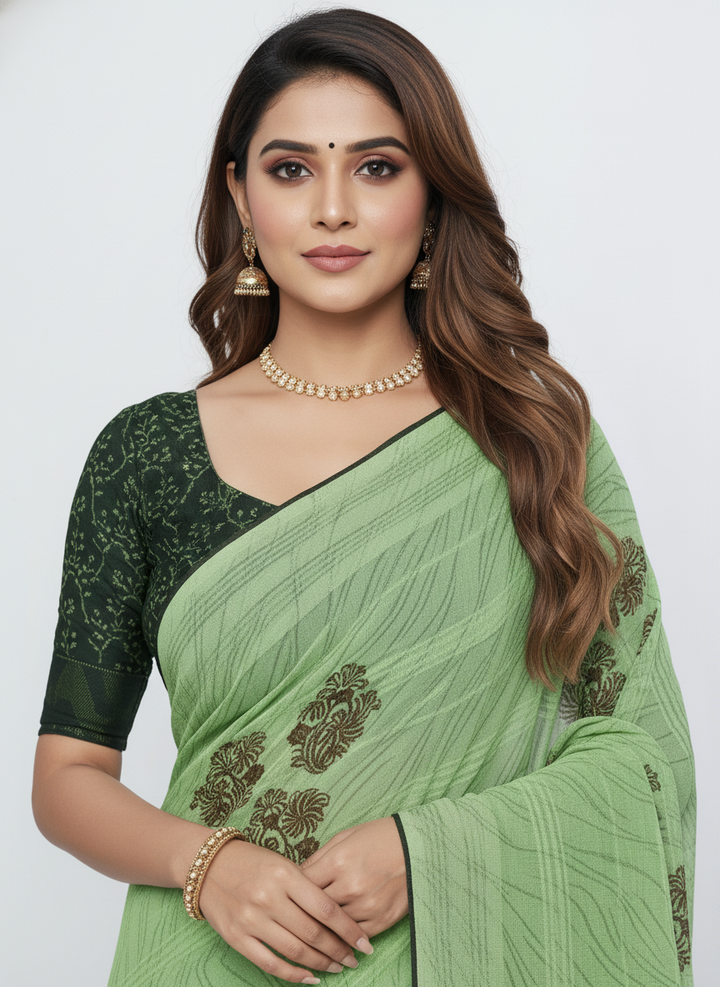 KALAM KARI PRINTED SAREE