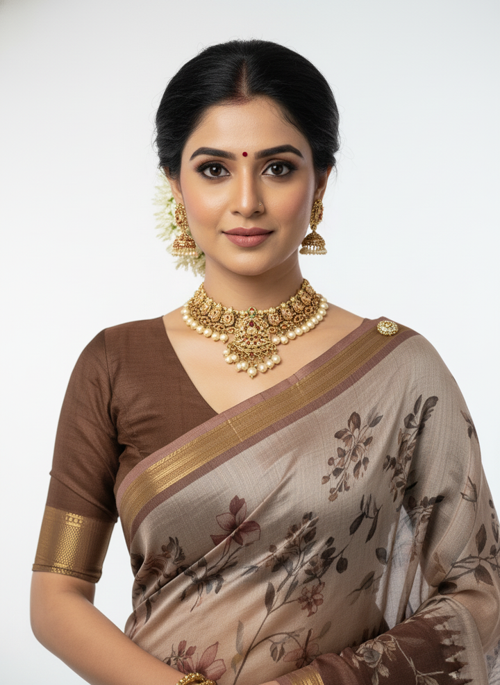 Pulm Silk Saree