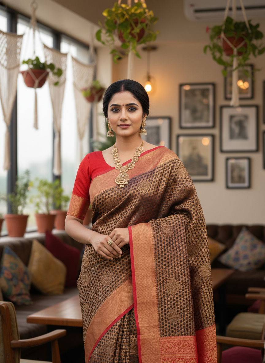 MILLENNIUM SWAROVSKI WORK SAREE