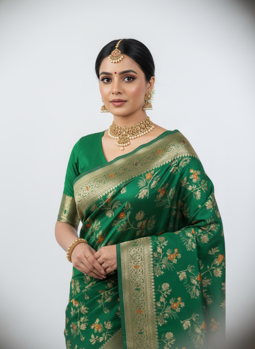 Kundan Saree