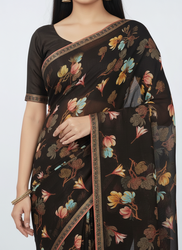 Ocean Breeze Saree