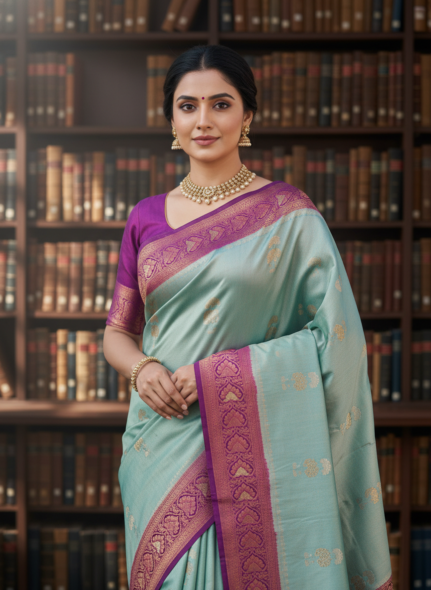MILLENNIUM SWAROVSKI WORK SAREE