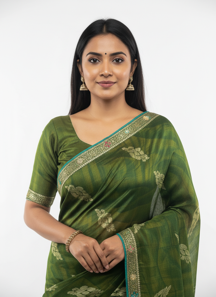 Peony Pop Saree